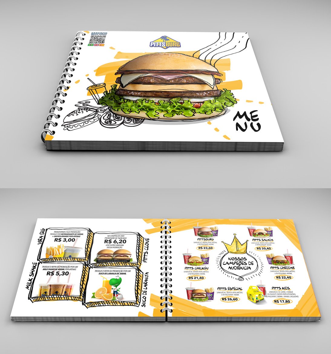 Pittsburg – Menu